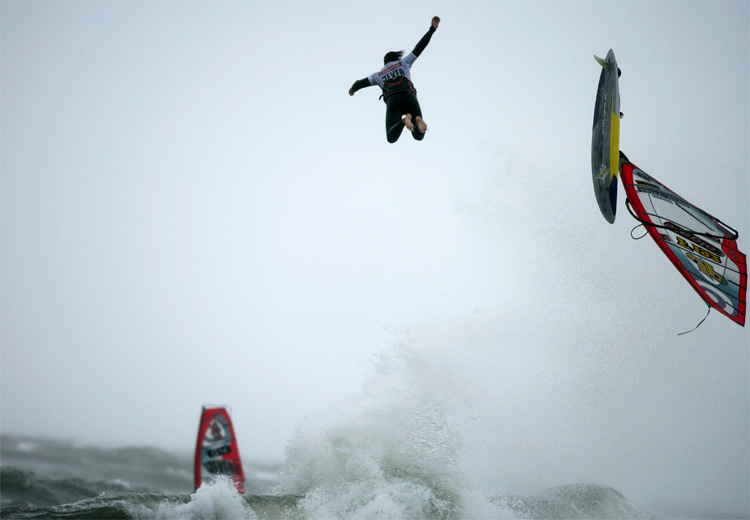 Antoine Albeau: pulling the plug at Sylt, Germany | Photo: Carter/PWA