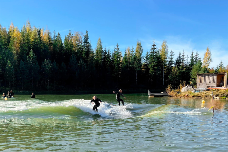 Artwave: Finnish artificial wave technology | Photo: UP Stream Surfing