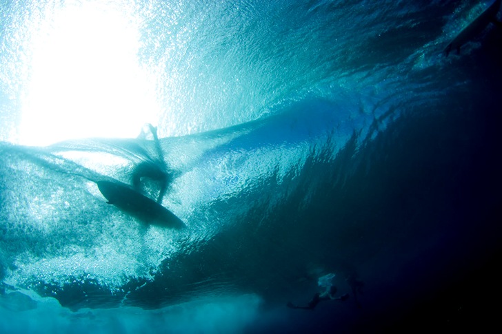 Surfer: only a trained body knows the feeling