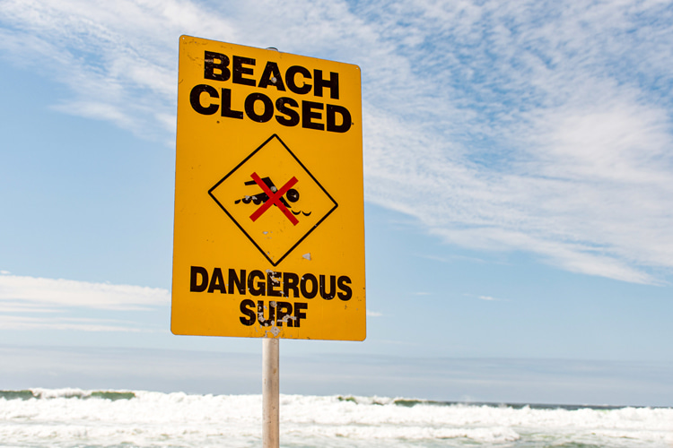 High surf advisory: big waves can quickly kill an inexperienced wave rider | Photo: Shutterstock