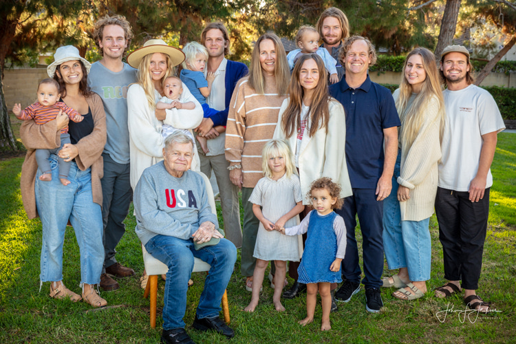 The Buran family in 2022: this photo was taken days before our oldest son Timmy's wedding. The Florida family was in town, and our home was filled with laughter and dancing! My dad was able to enjoy us all as well. Needless to say, our family has continued to grow since that beautiful late winter day in 1988 when Jennifer and I married and started our life journey together. I am a very blessed man. Always forward in faith, hope, and love! | Photo: John Jackson