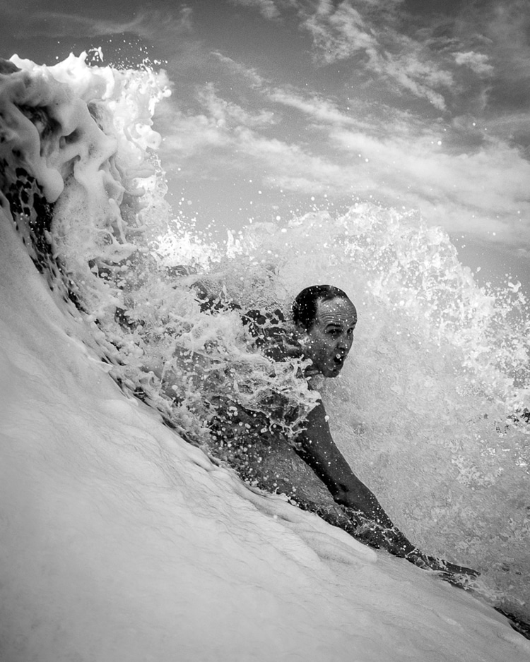 California Bodysurf Freakout: a virtual bodysurfing contest to benefit the people in the path of the California wildfires | Photo: Josh Ball