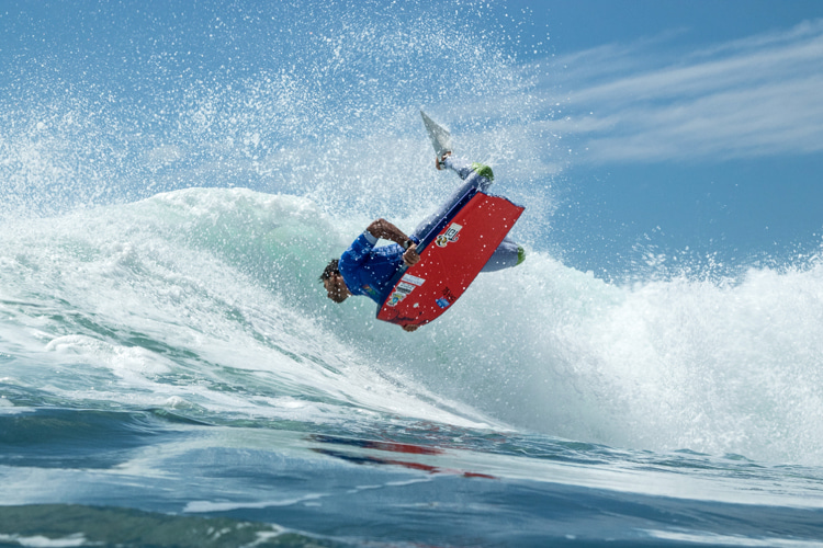 Eder Luciano: the Brazilian won three ISA World Bodyboard Championships | Photo: Jimenez/ISA