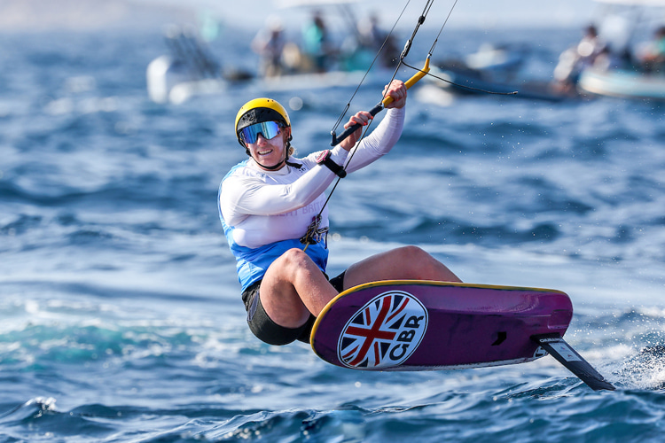 Ellie Aldridge: the Paris 2024 Formula Kite Olympic champion | Photo: World Sailing