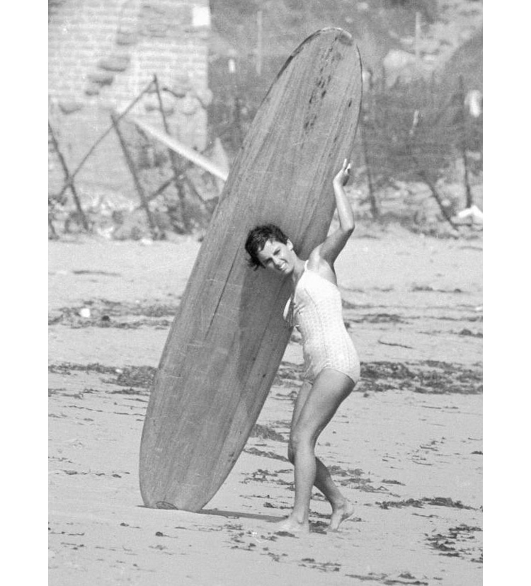 Gidget: the first Hollywood hit featuring surfing | Photo: Allan Grant