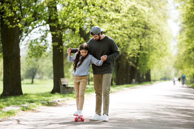 Skateboarding: the ideal age range to learn is between 4-6 years old | Photo: Shutterstock