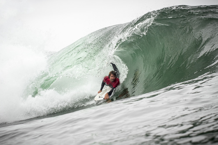 Guilherme Tâmega: one of the best tube riders in the history of bodyboarding | Photo: APB/Jimenez