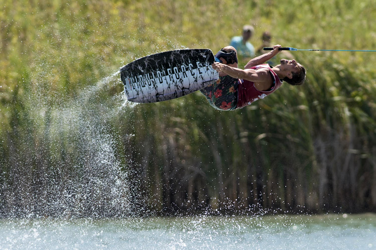 Harley Clifford: you can't stop his double backflips | Photo: PWT