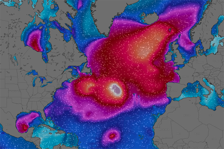 Hurricane Kirk: a powerful Category 3 storm about to hit Europe between October 7-10, 2024