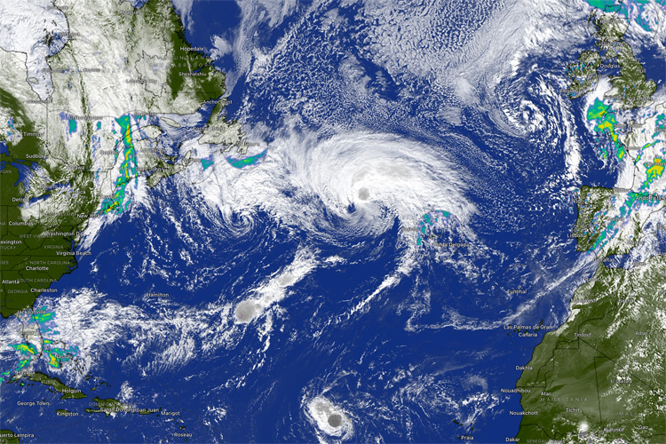 Hurricane Kirk: wind gusts exceeding 110 kilometers per hour will hit Portugal