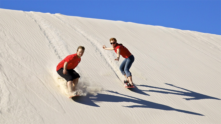 Sandboarding at Kangaroo Island, Australia | Photo: SouthAustralia.com