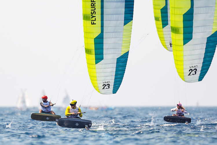 Formula Kite: the first day of competition as an Olympic sport | Photo: World Sailing