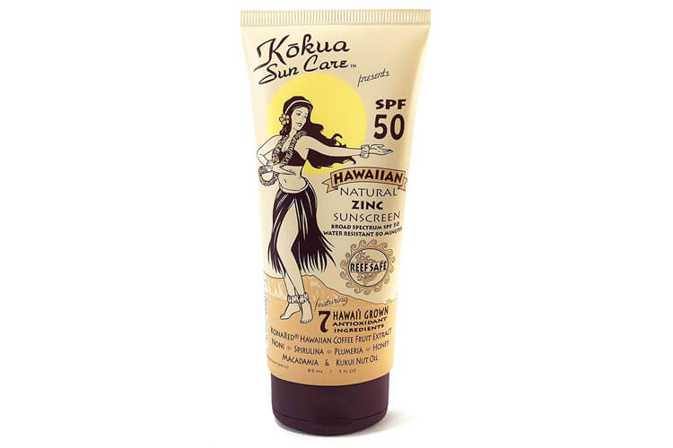 Kokua Sun Care Hawaiian Natural Zinc Sunscreen