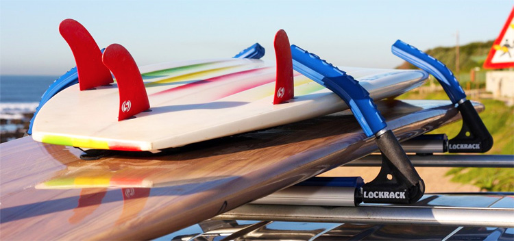 Lockrack: a simple and secure surfboard car rack