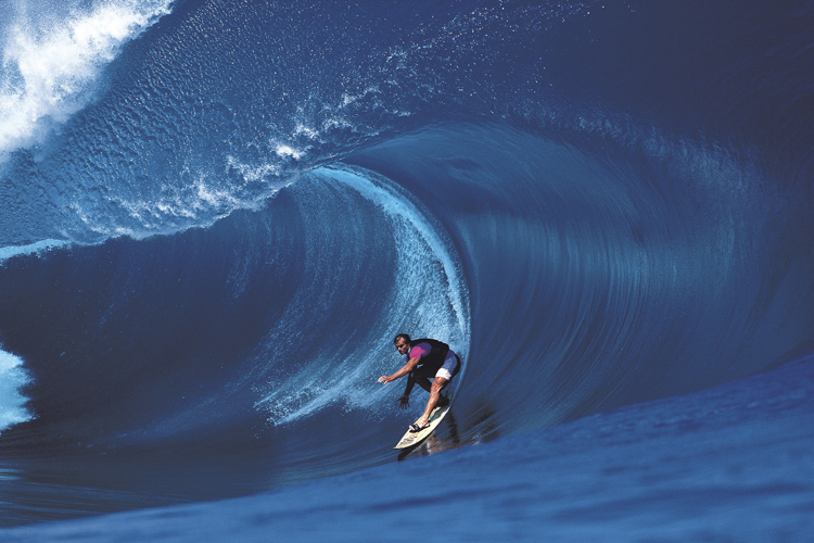 The Millennium Wave: Laird Hamilton on the ride of a lifetime at Teahupoo | Photo: Tim McKenna