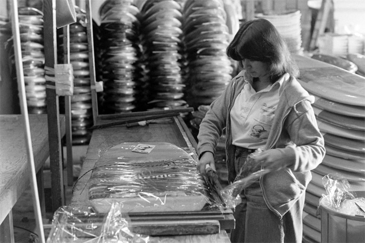 Morey Boogie: the assembly line Roosevelt Street, Carlsbad, California | Photo: Craig Libuse