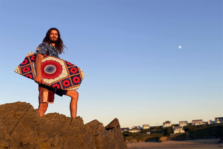 Mushroom-based bodyboard: magical and biodegradable | Photo: MMC