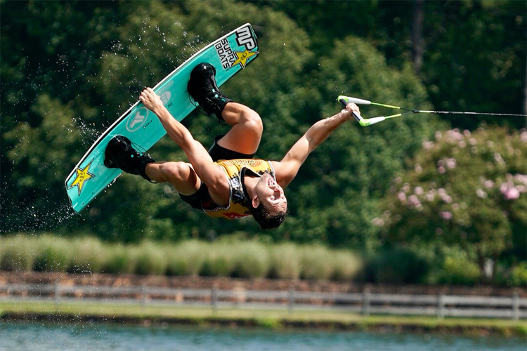 Nic Rapa: he won both the 2020 Nautique Wake Series and WWA Wakeboard World Series | Photo: WWA