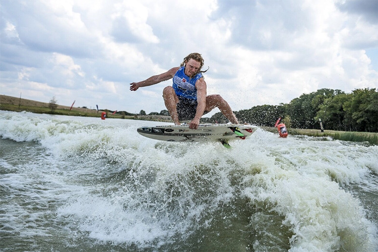 Noah Flegel: your 2019 USA national wakesurfing champion | Photo: WWA