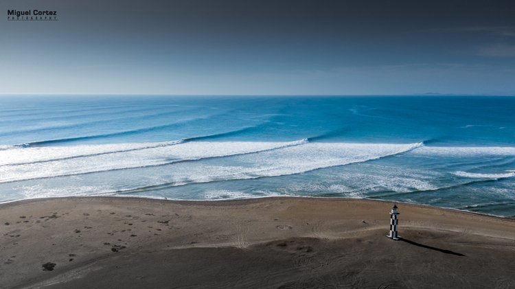 Pacasmayo: the best waves arrive with S-SW Pacific Ocean swells | Photo: Miguel Cortez