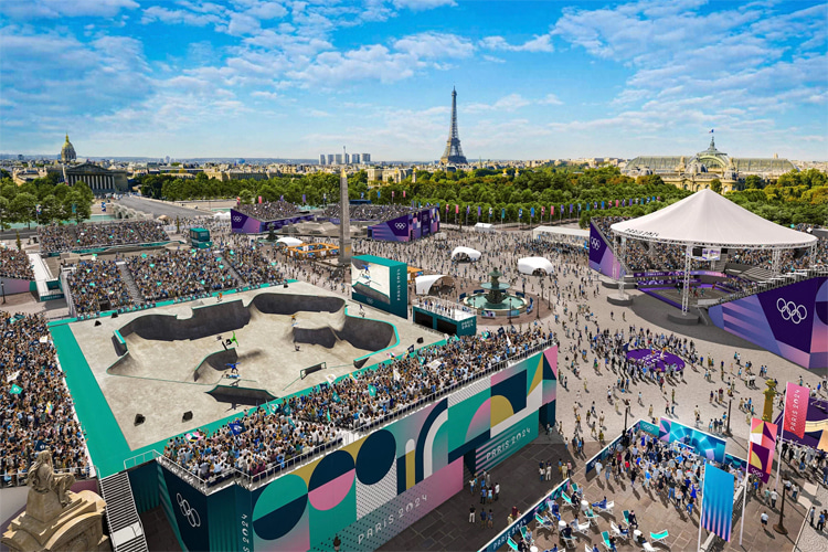 La Concorde: the official Paris 2024 skateboarding venue | Photo: Paris 2024