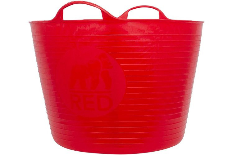 Red Gorilla Plastic Tub