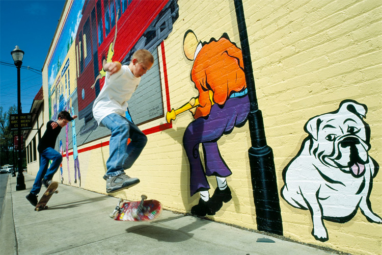 Skateboarding: the history of the sport dates back to the 17th-century | Photo: Carol M. Highsmith/Library of Congress