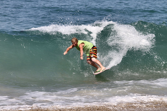 Victoria Skimboards World Championship of Skimboarding: skimboarders enjoy wedges