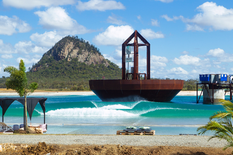 Surf Lakes: the Australian wave pool that creates concentric ripples | Photo: Surf Lakes