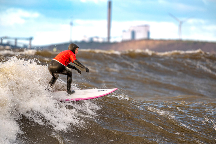 2024 Surf Suomi Open: Finnish surfers battled harsh conditions in Pori | Photo: Esko Pamppunen