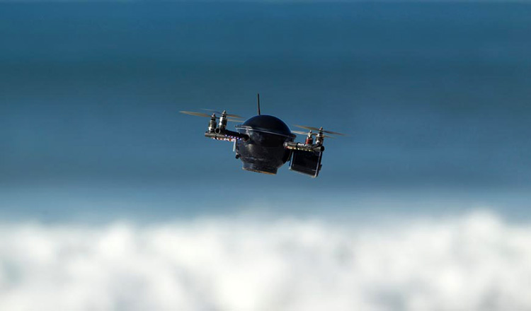 Drones: your eyes in the sky | Photo: Dan Warbrick/Rip Curl