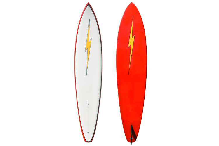 The Gun: a big wave surfing board | Photo: Lightning Bolt