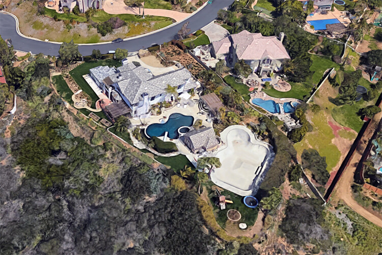 Tony Hawk's house in Encinitas: it had to have a bowl