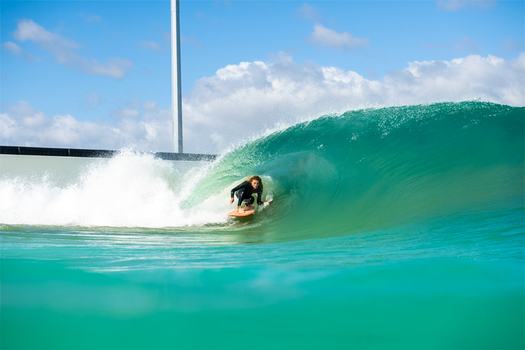 Wavegarden: you can get barreled at The Cove | Photo: Wavegarden